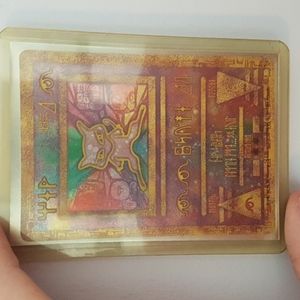 Ancient mew promo card